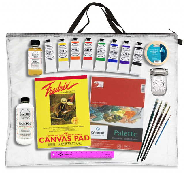 Are you looking for high quality oil painting supplies? We have